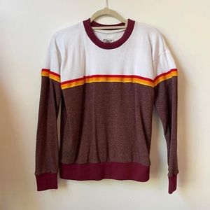 Camp Collection Retro Stripe Sweatshirt